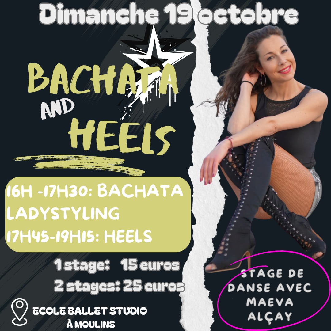 stage heels et bachata ladystyling