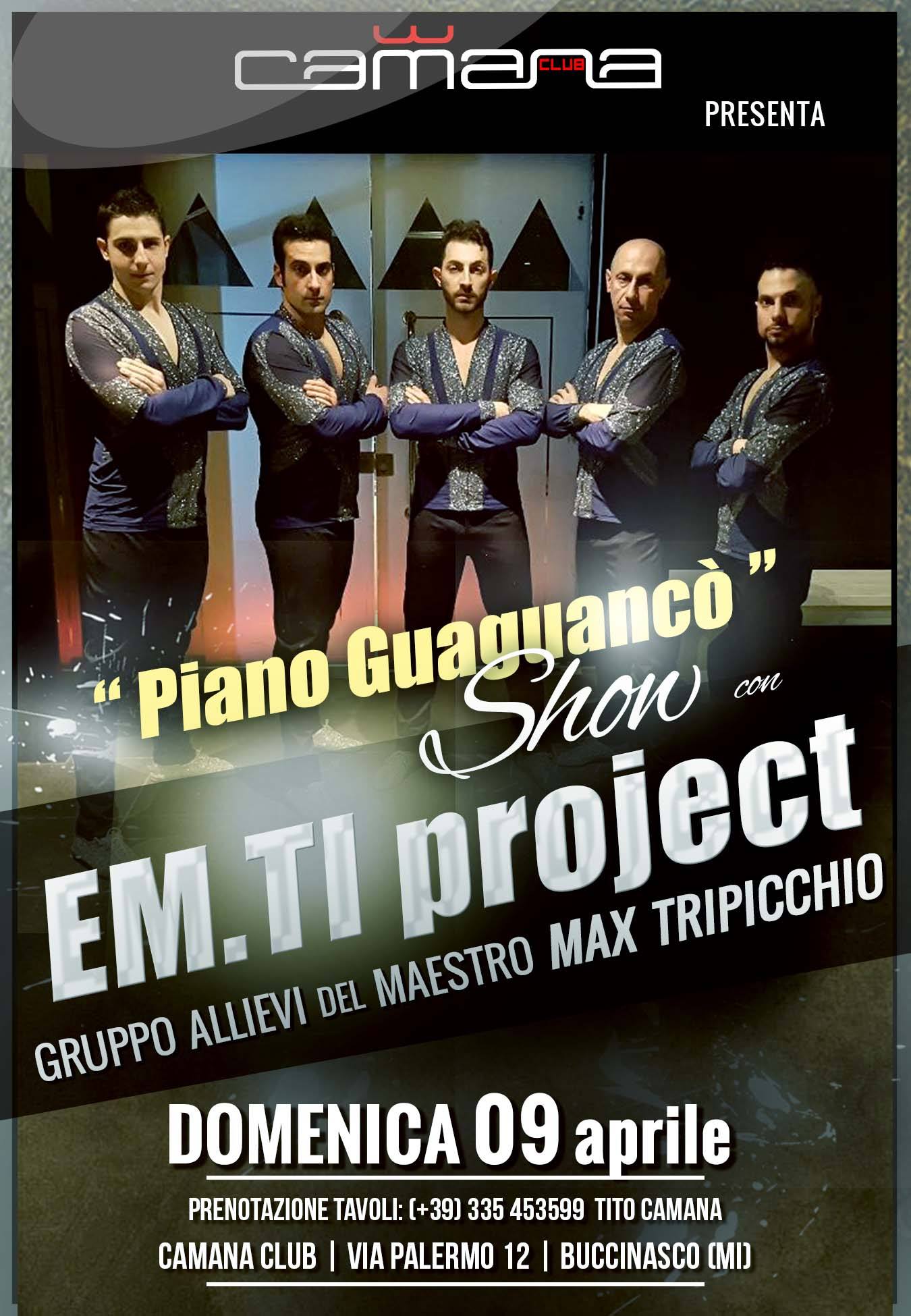 Camana Club Night Domenica 09 Aprile