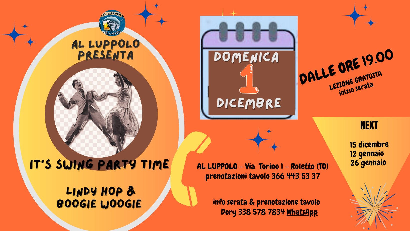 Is Swing Party Time - Lindy Hop & Boogie Woogie