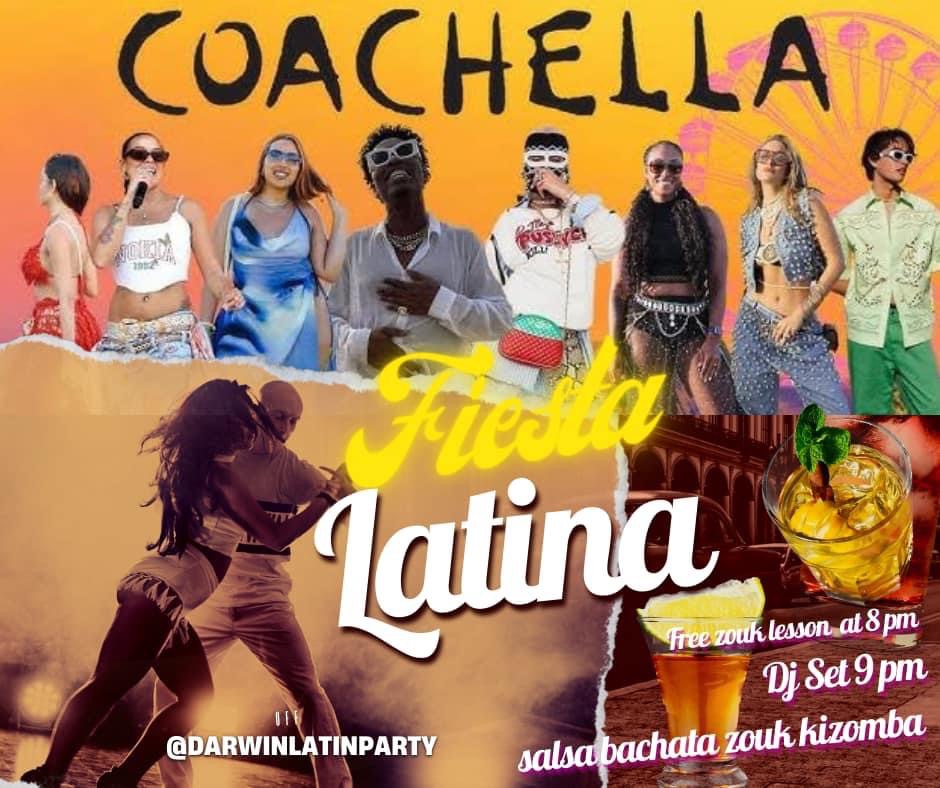 Latin dance night Coachella party