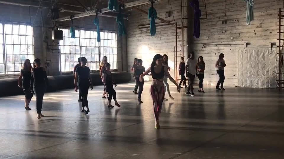 Lady Styling workshop by Teresa Jimenez at Kizomba Temptation