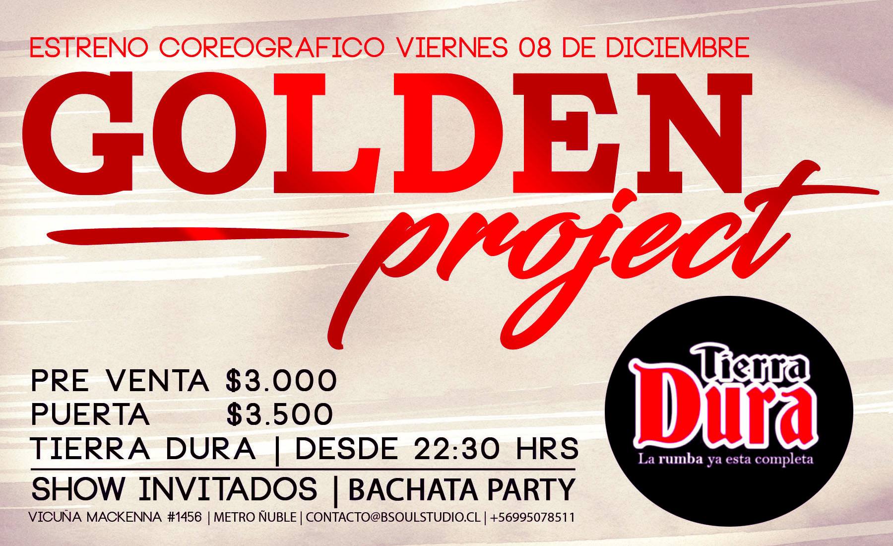 Estreno Golden Project - Bachata Party