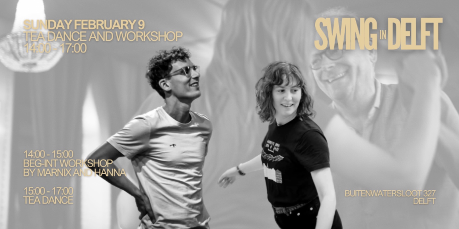 Swing in Delft - Tea Dance and workshop February 9th