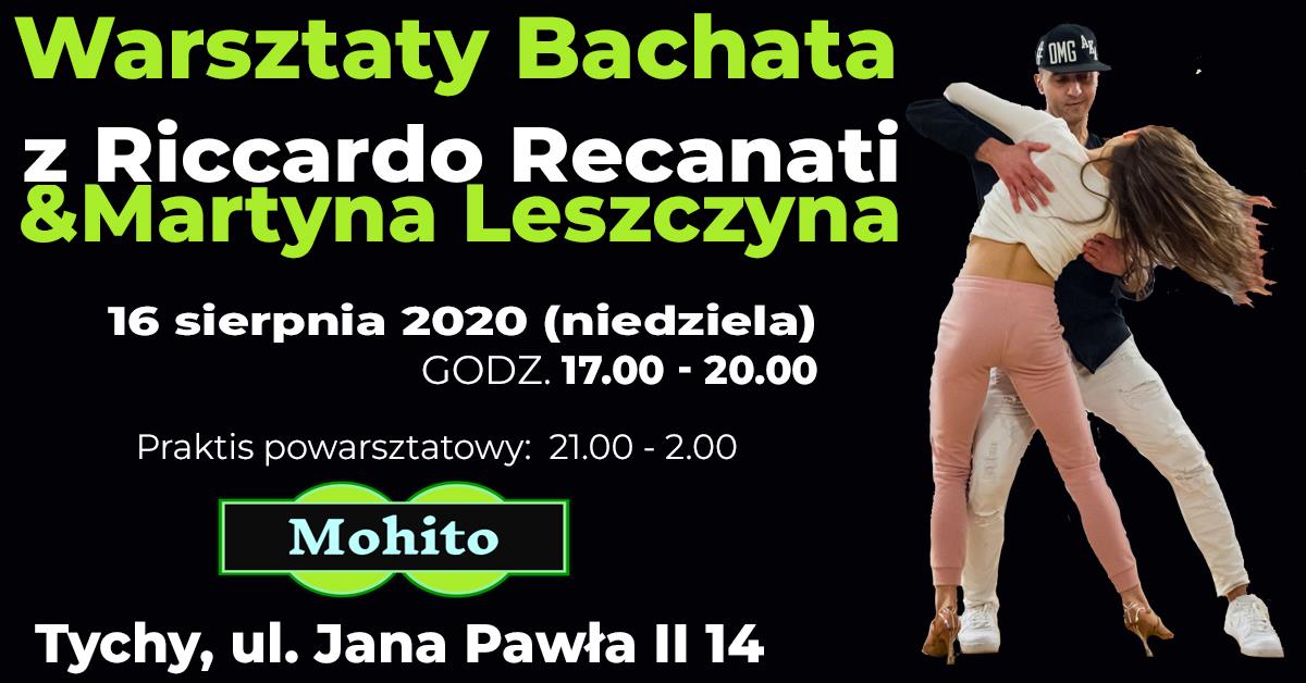 Wrsztaty Bachata z Riccardo Recanati!
