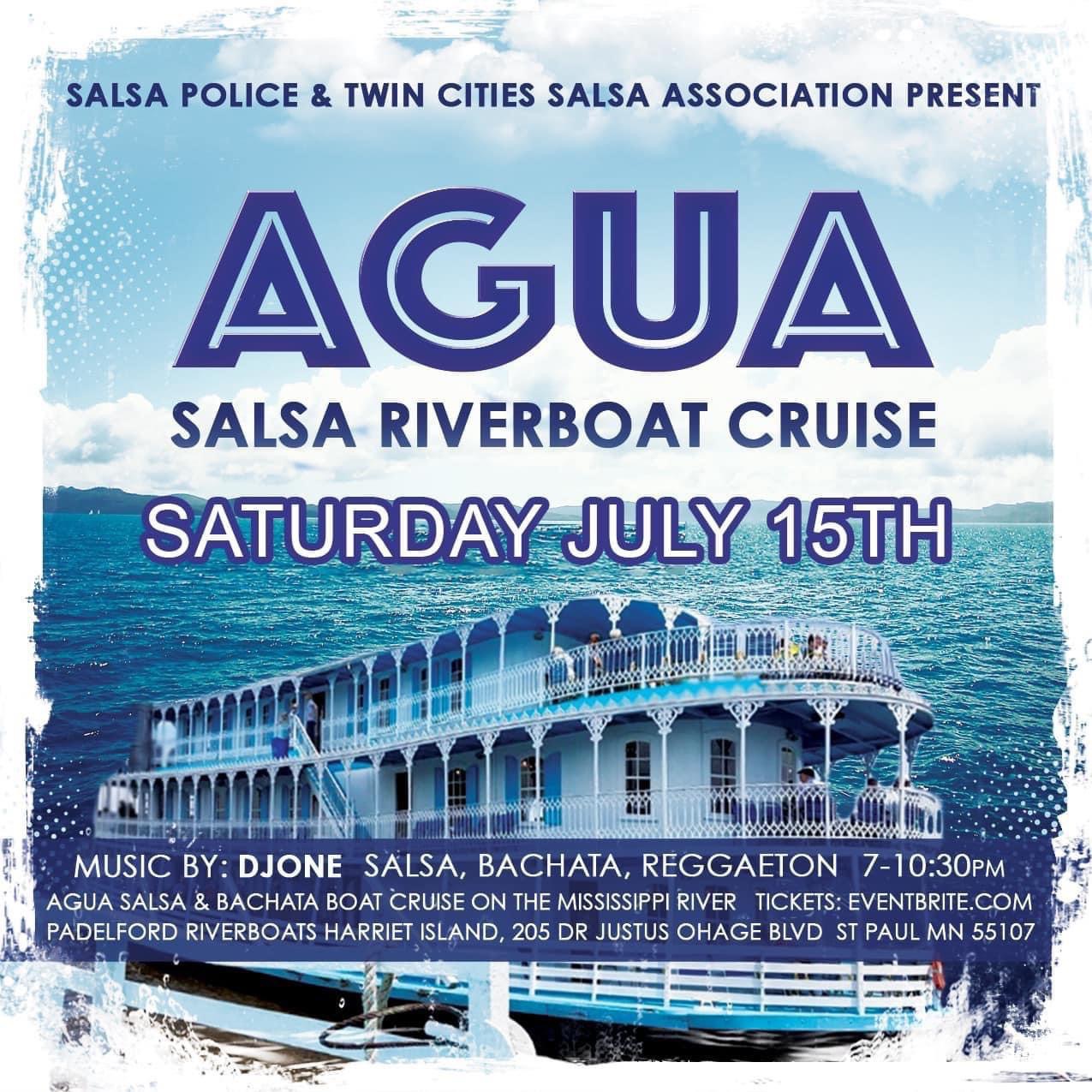 AGUA: All White Attire Party Salsa & Bachata Boat Cruise