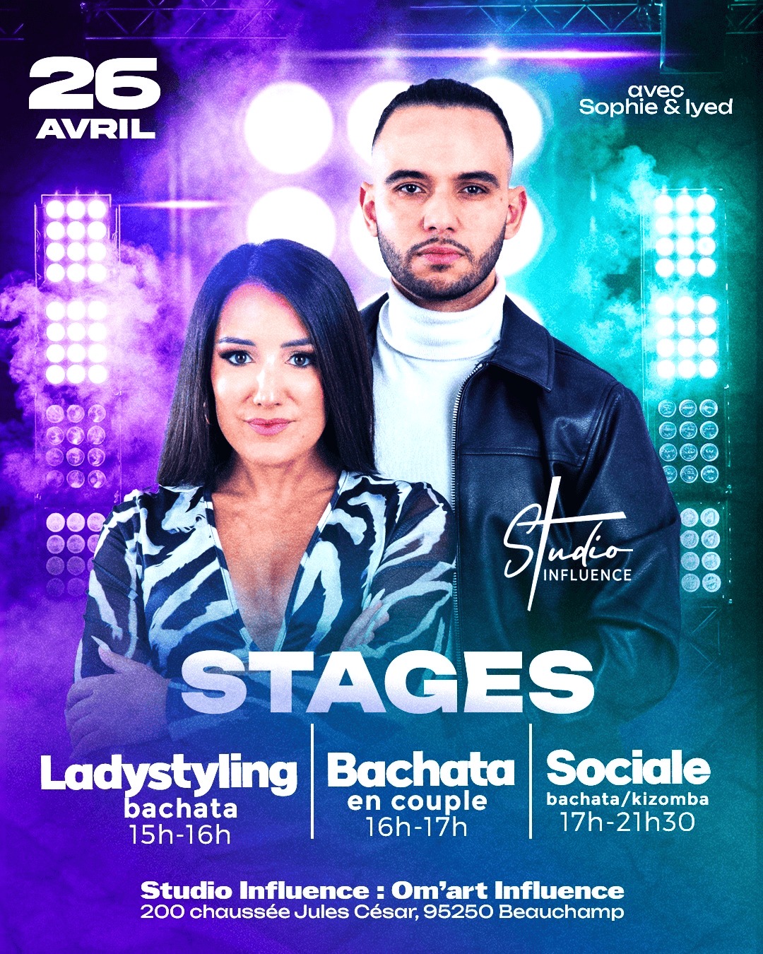 STAGE : Bachata : Couple & Ladystyling