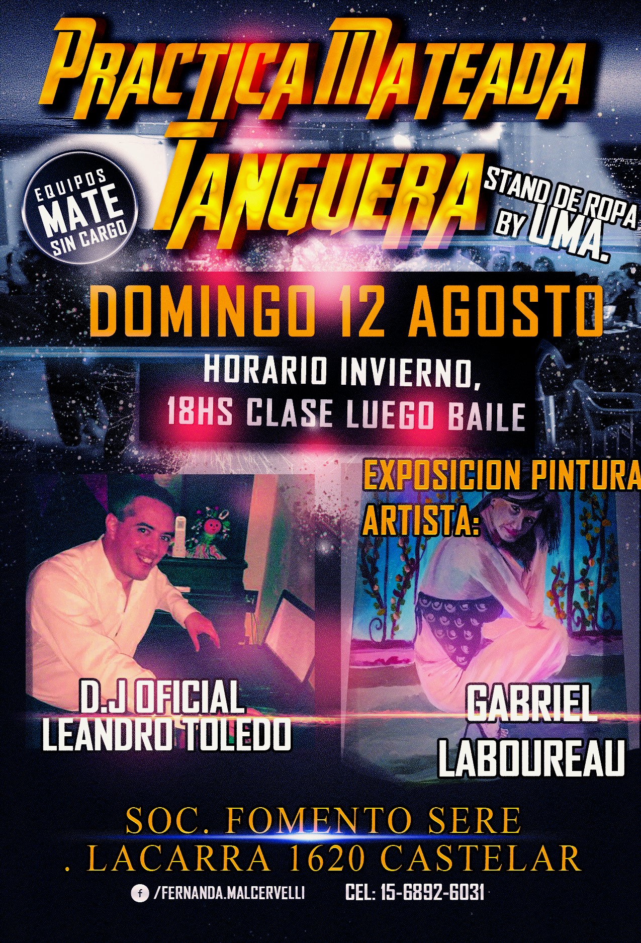 12 De Agosto Practica Mateada Tanguera 6to Aniversario!