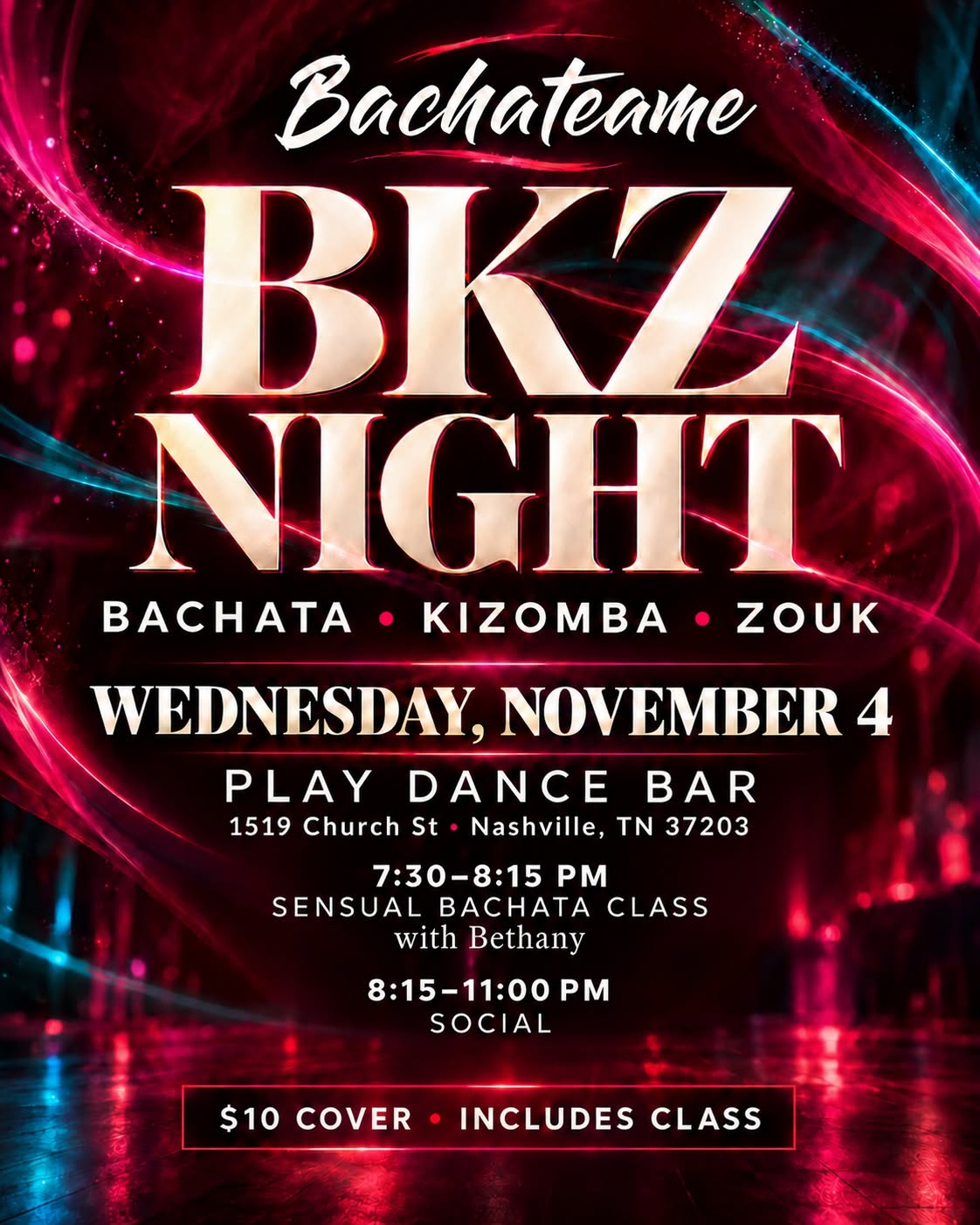 Bachateame BKZ Night