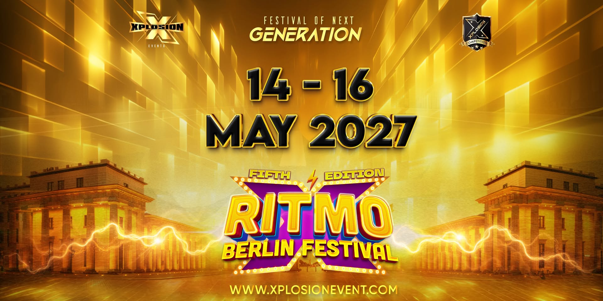 XPLOSION - RITMO BERLIN BACHATA FESTIVAL 2027 - Festival of Next Generation