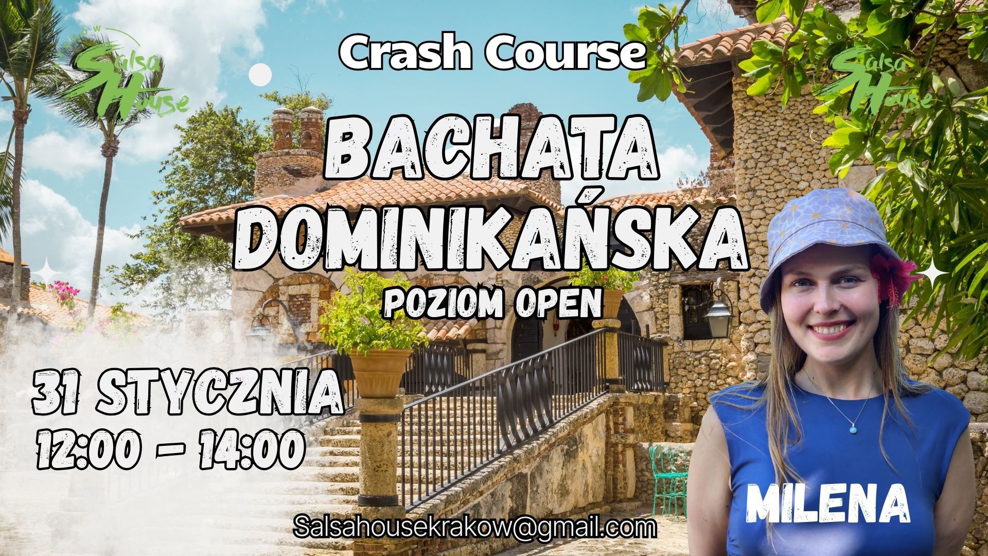 🌴 CRASH COURSE BACHATA DOMINIKAŃSKA Z MILENĄ🌴