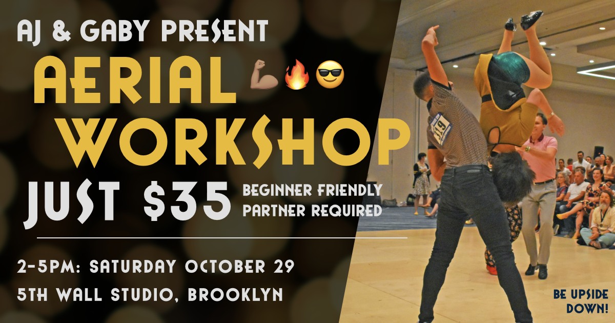 Aerials Workshop with AJ & Gaby πͺπ½π₯π