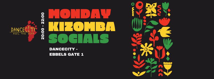 kizomba socials on mondays at Dancecity