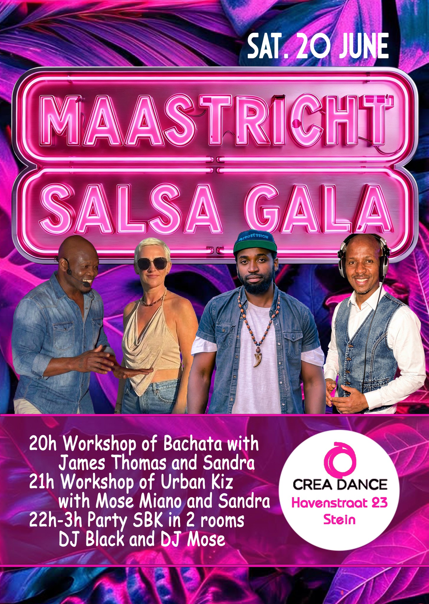 MAASTRICHT SALSA GALA #Sat. 20 June 2026 #Crea Dance Stein