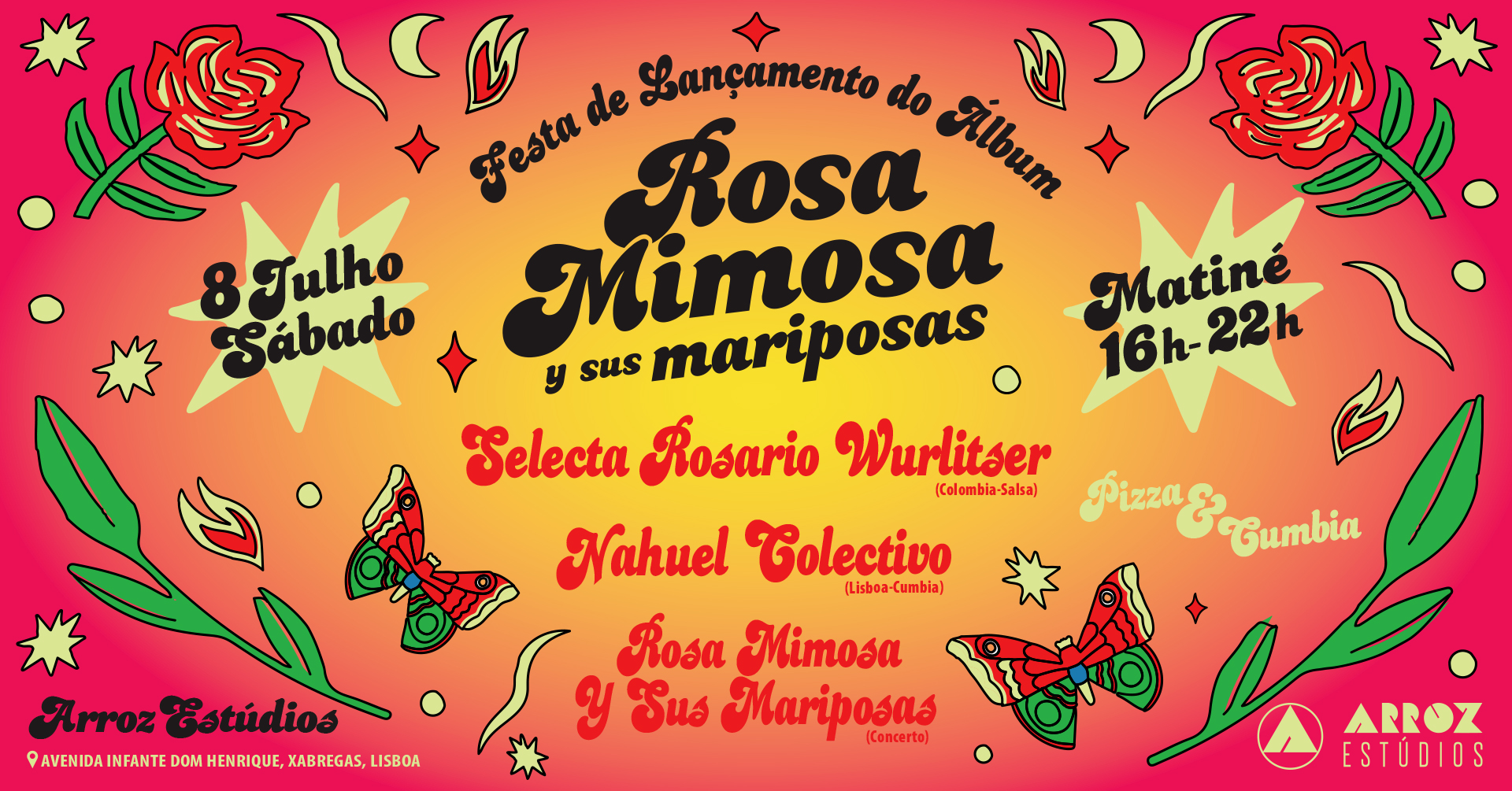 Festa de Lançamento do Álbum Rosa Mimosa