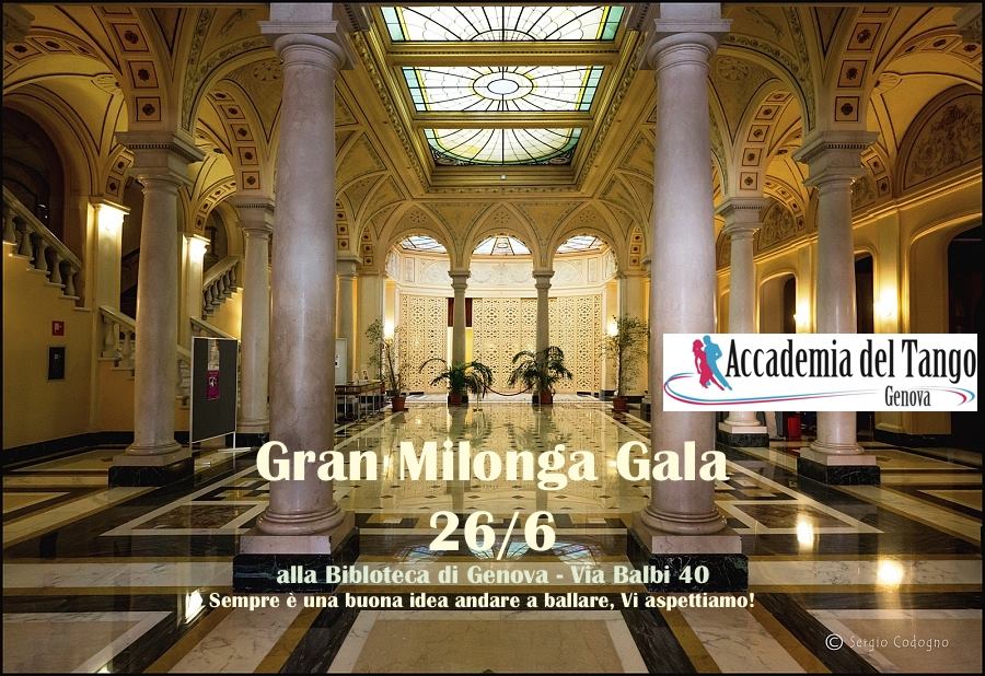 Gran Milonga 26 6 Biblioteca di Genova