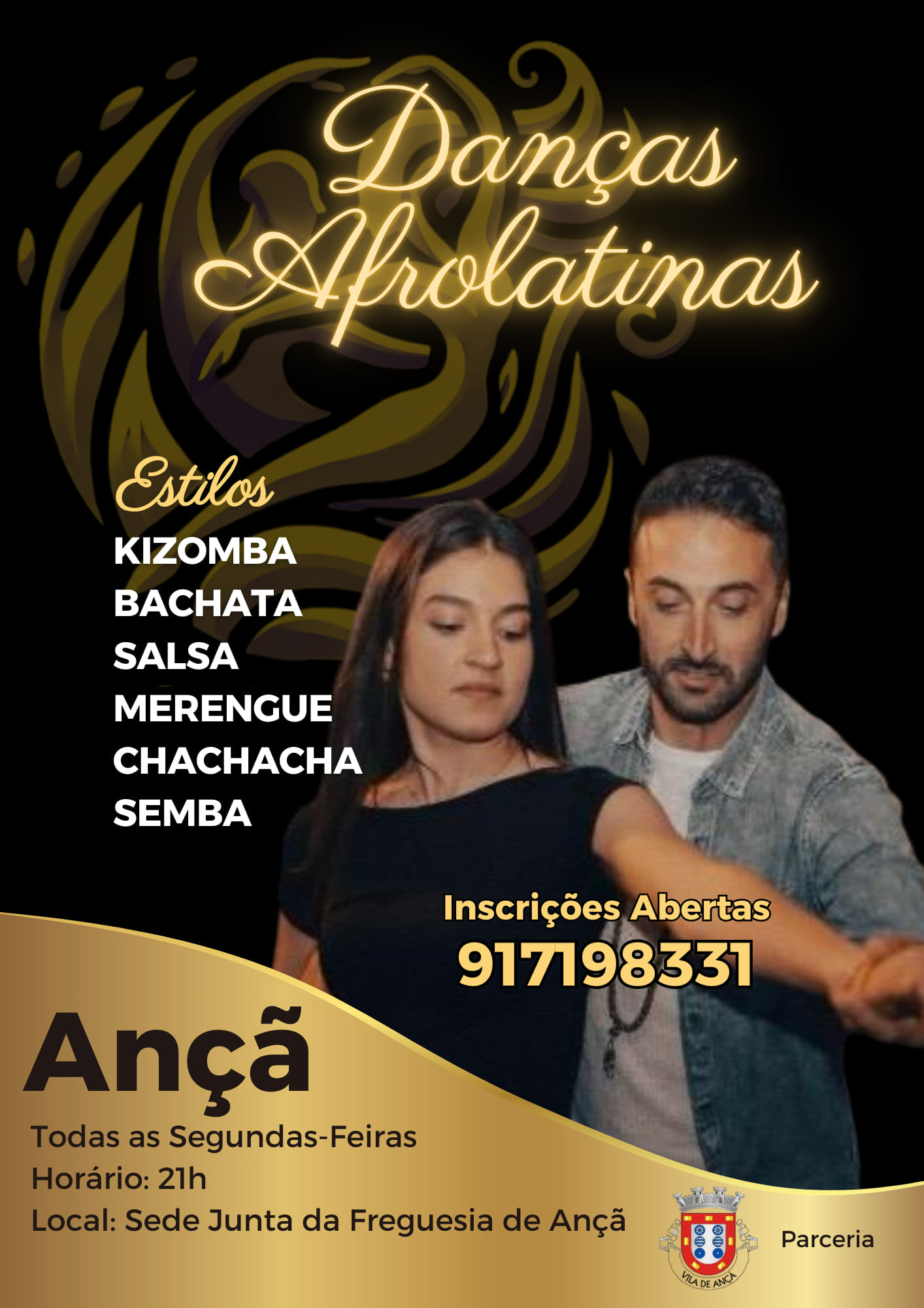 Aulas Danças Afrolatinas Ançã 💃🕺 Nova Turma Iniciação