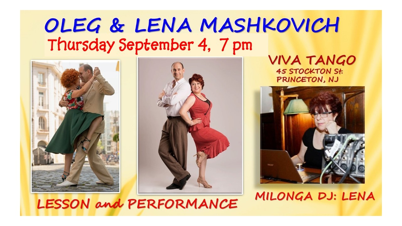 TANGO LESSON & Milonga with DJ