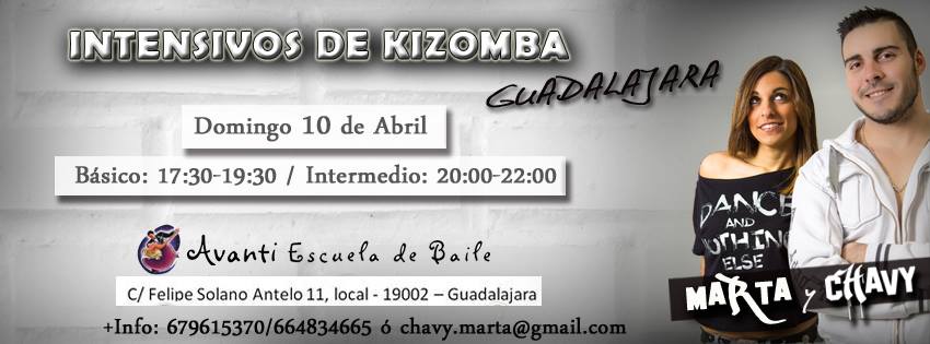 5os INTENSIVOS de KIZOMBA con CHAVY y MARTA en GUADALAJARA