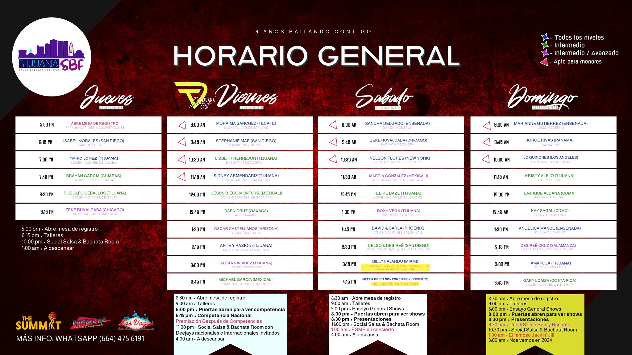 9no Tijuana Salsa Bachata Festival 2023