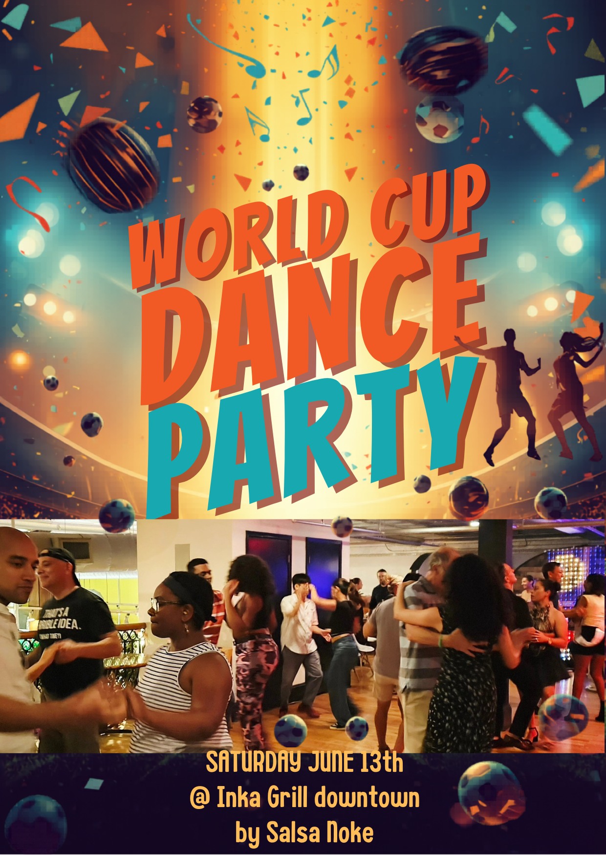 World Cup Latin Dance Fiesta at Inka Grill