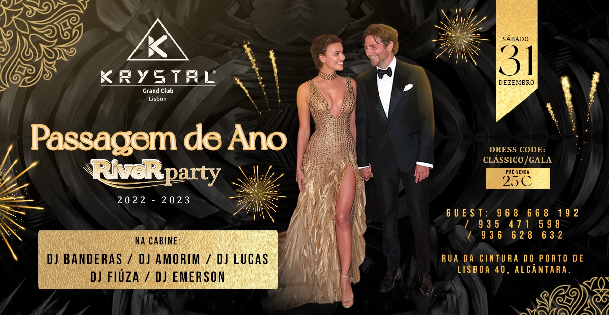 ✪ Passagem de Ano River Party 22 23 na Krystal Grand Club ✪