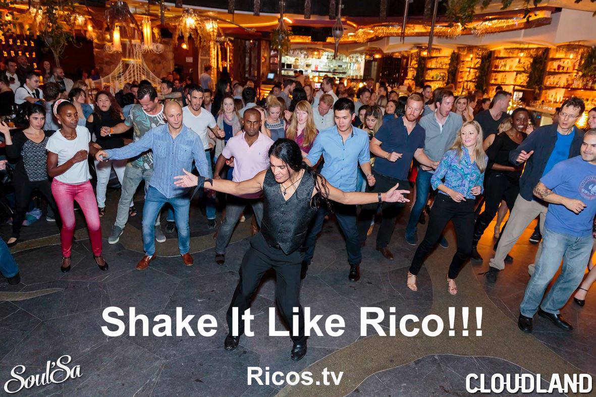 Hot Latino Dance Class and Practice