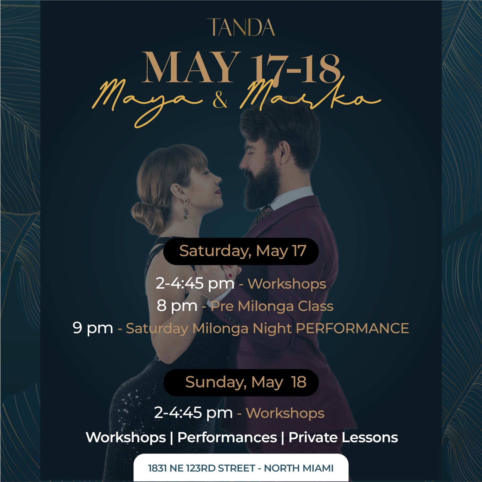Weekend events with Maja & Marko
