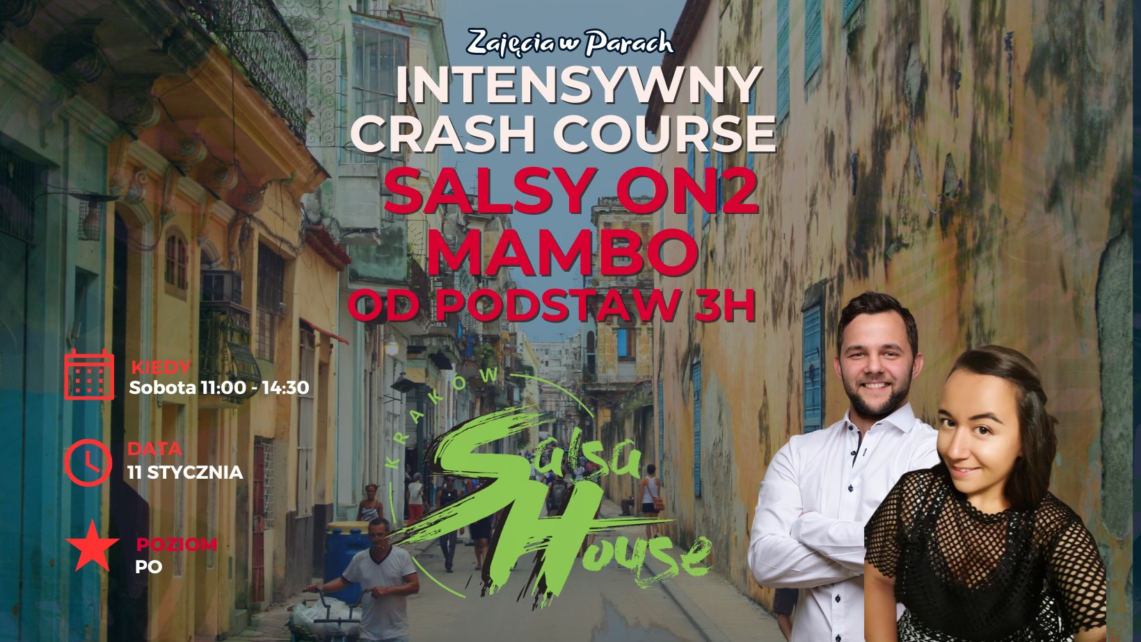 💥 Intensywny Crash Course Salsy On2 Mambo - OD PODSTAW! 💥