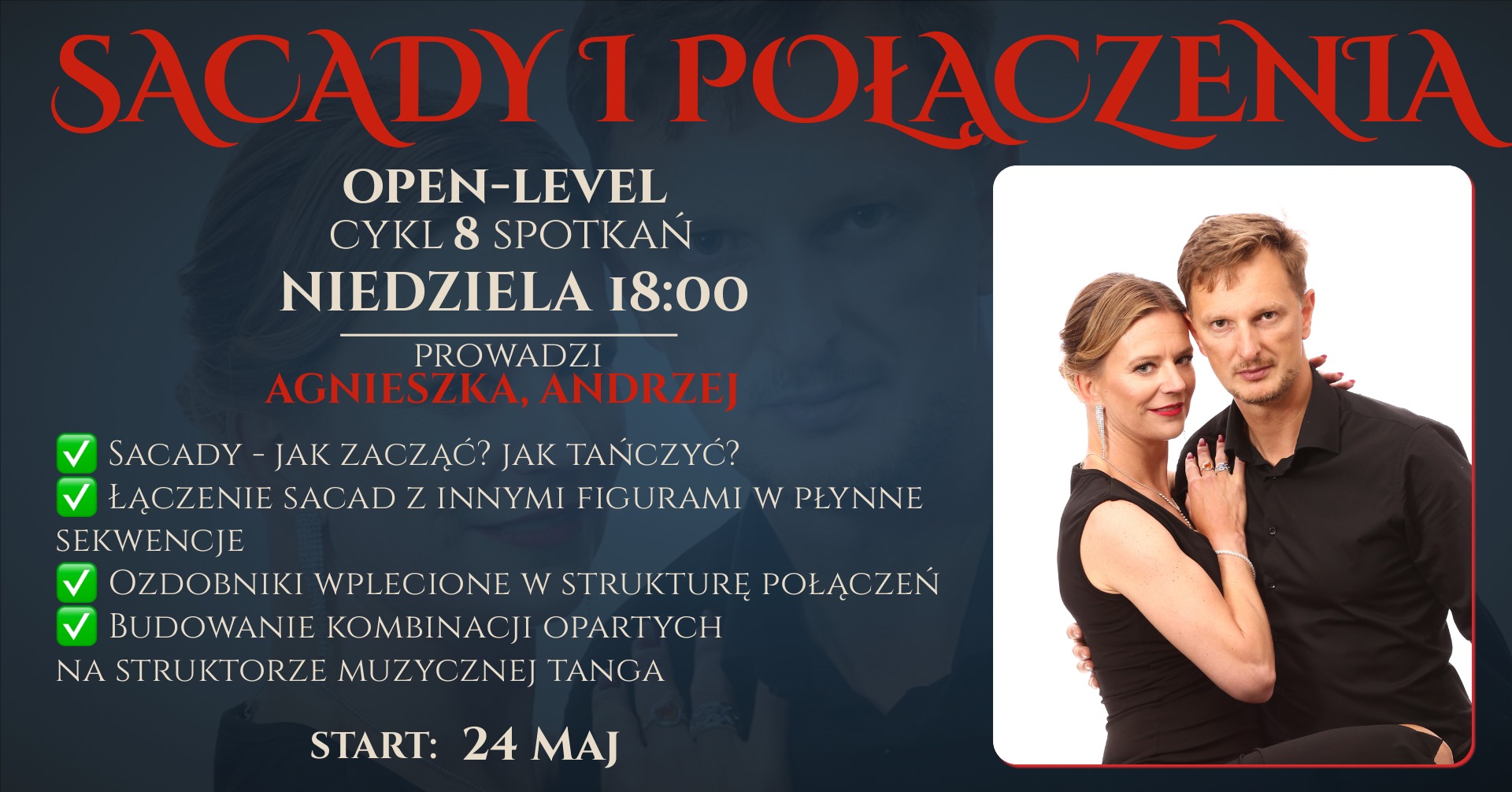 SACADY I POŁĄCZENIA