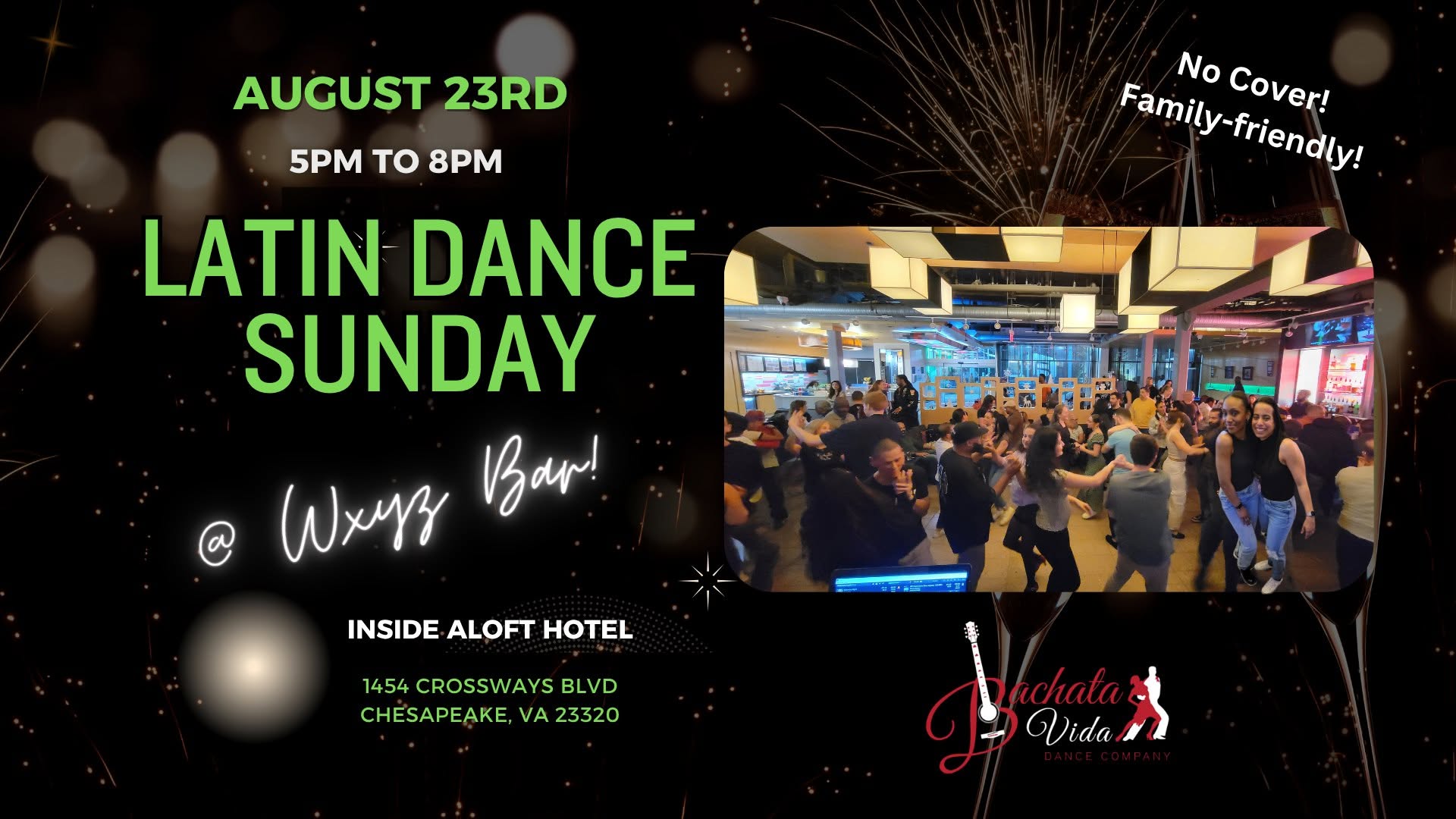 Latin Dance Sunday at WXYZ Bar!