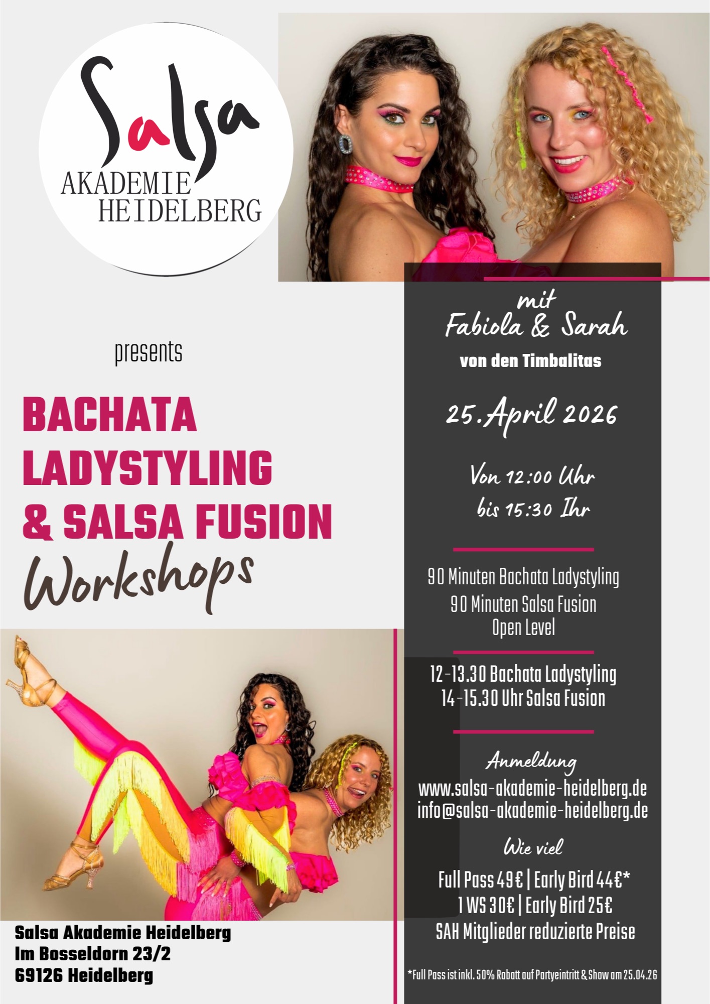 Lady‘s Day Bachata Ladystyling & Salsa Fusion