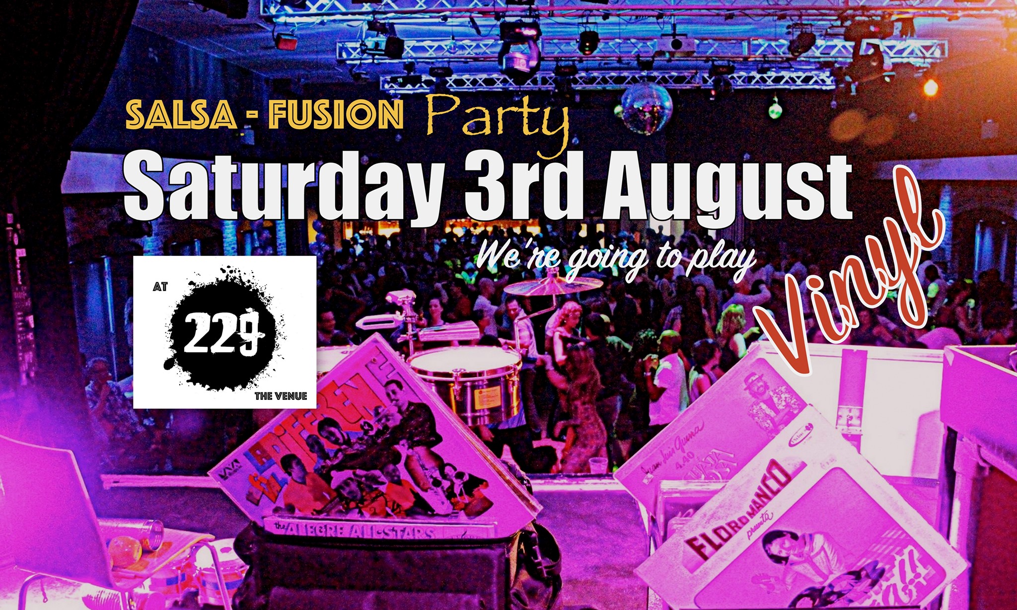 Back to Vinyl Salsa - Fusion PARTY