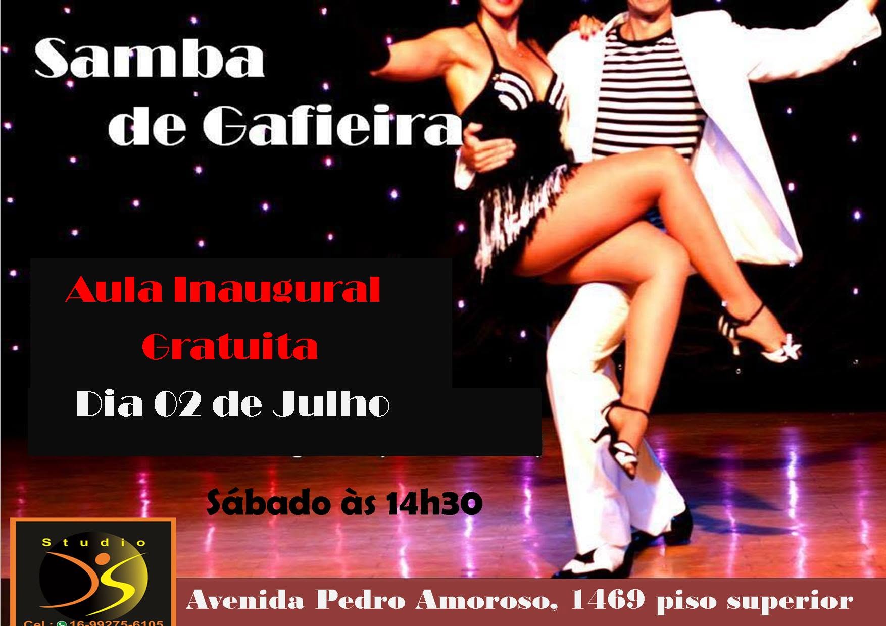 Aula Inaugural Gratuita de Samba de Gafieira