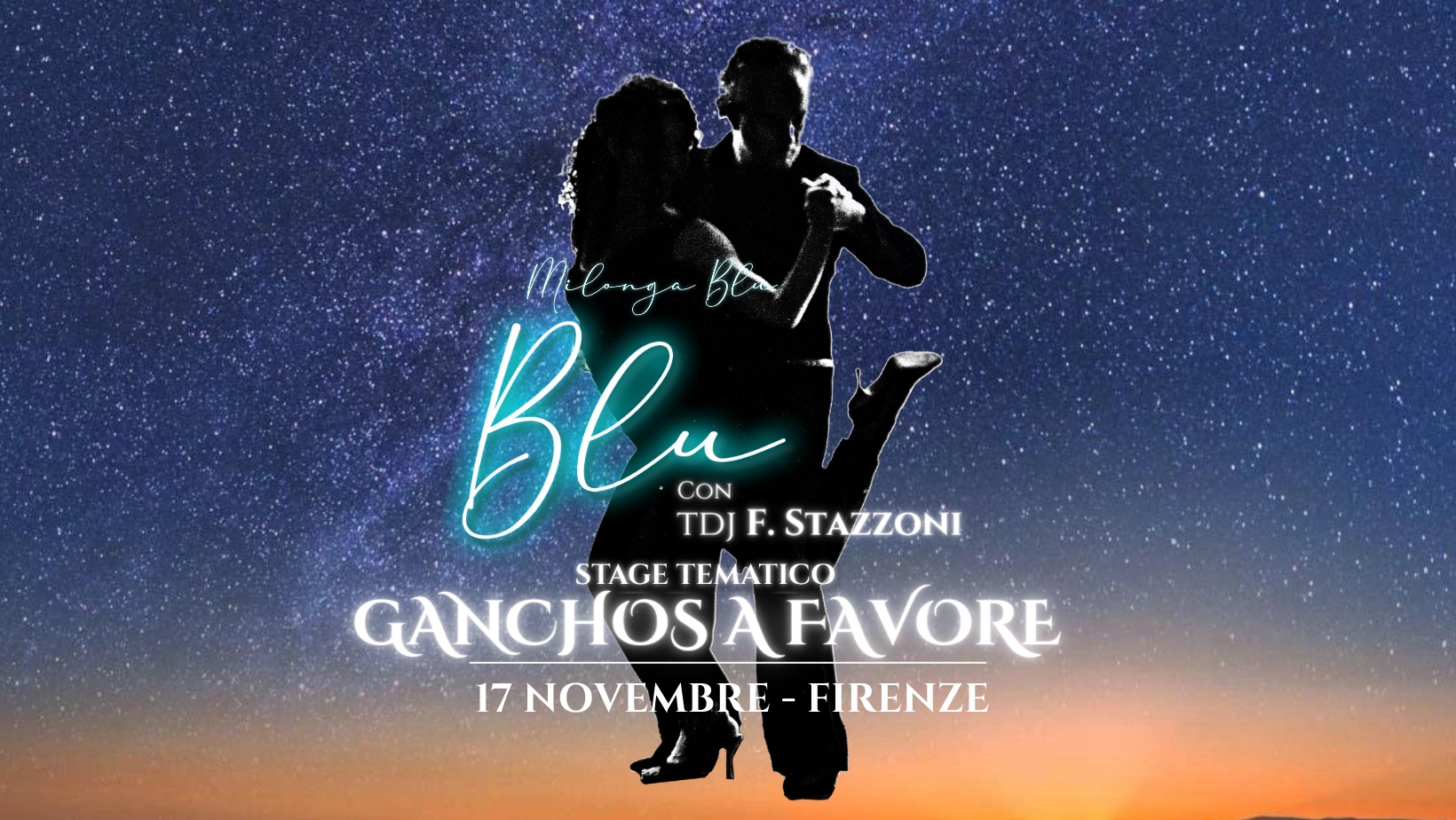 Milonga Blu di olio e vino novello - TDJ Fiorenzo Stazzoni