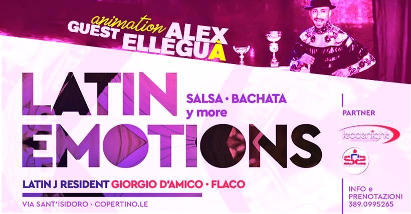 06 DIC - Latin Emotions Glow Copertino