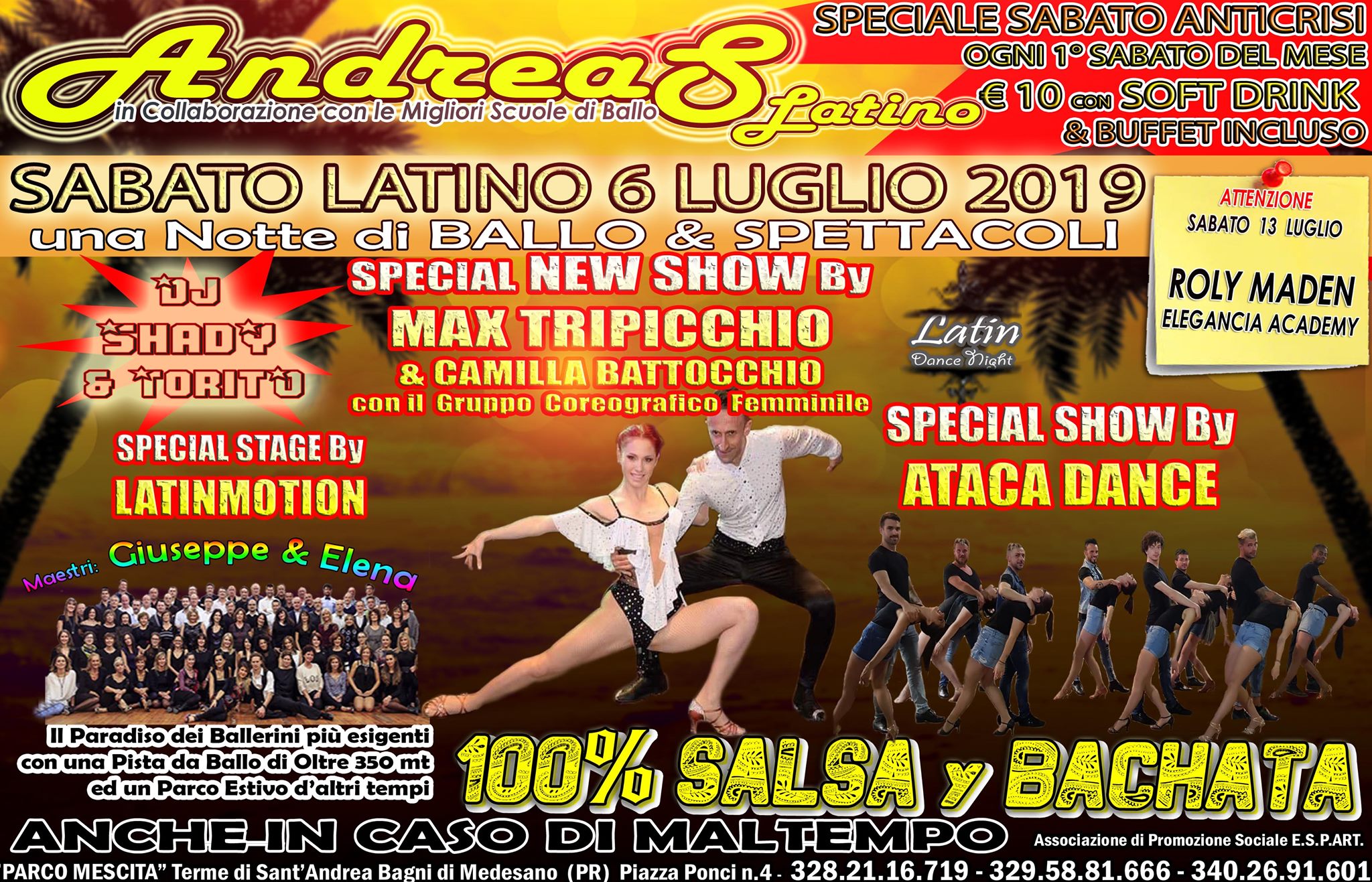 Andrea's -Stage By LATINMOTION Show By MAX TRIPICCHIO+ATACADANCE