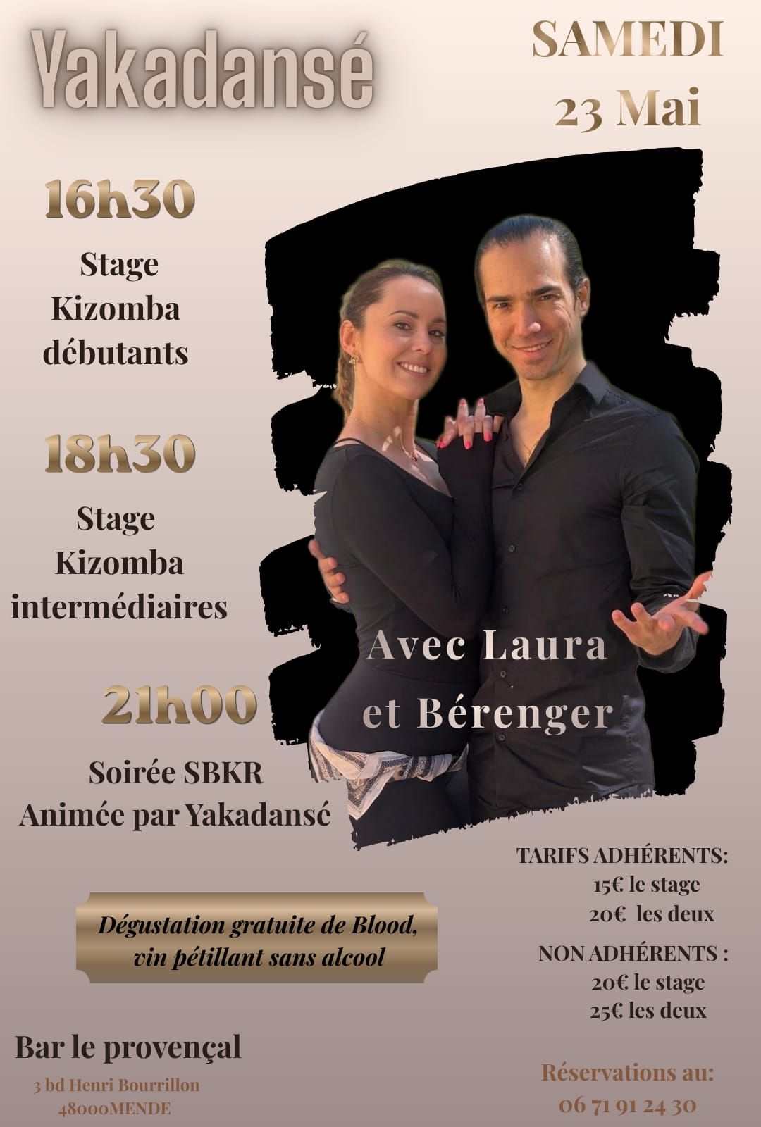 Stages KIZOMBA & soirée SBKR
