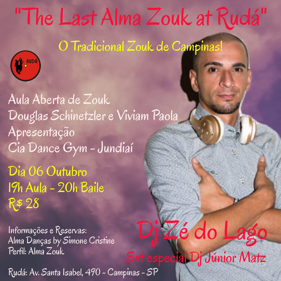 The Last ALMA ZOUK at Rudá!