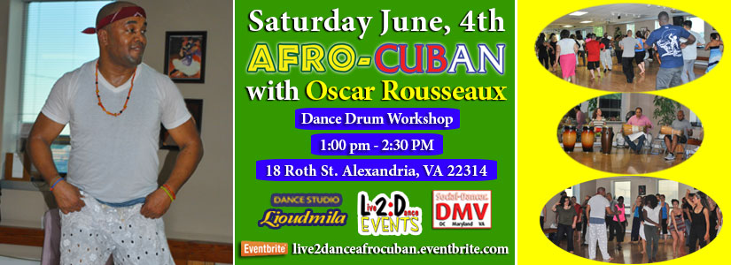 Afro-Cuban Dance Drum Workshop