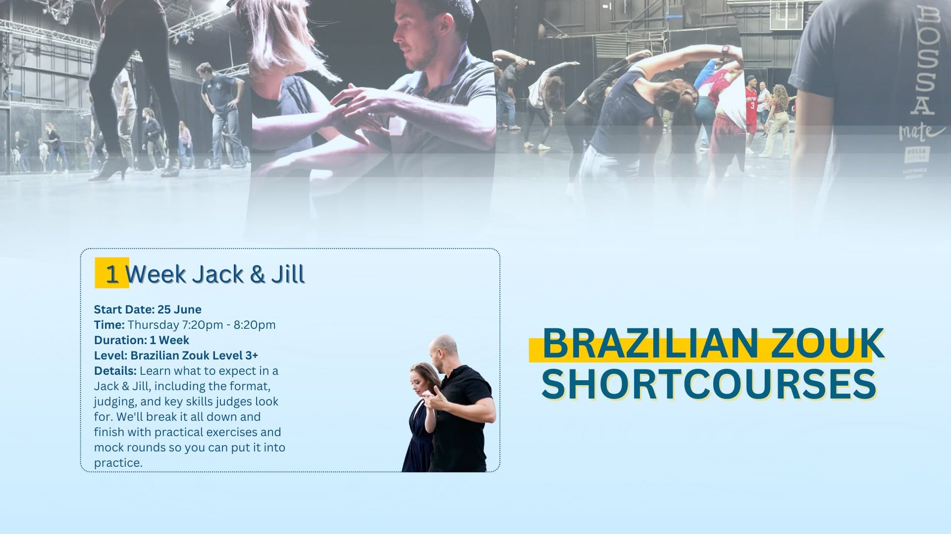 Brazilian Zouk- Close Embrace Short Course