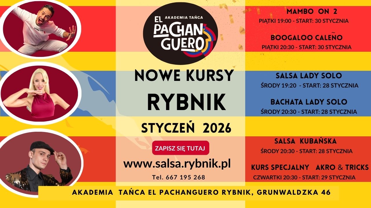 NOWE KURSY w RYBNIKU - STYCZEŃ 2026 - ZAPISY START !