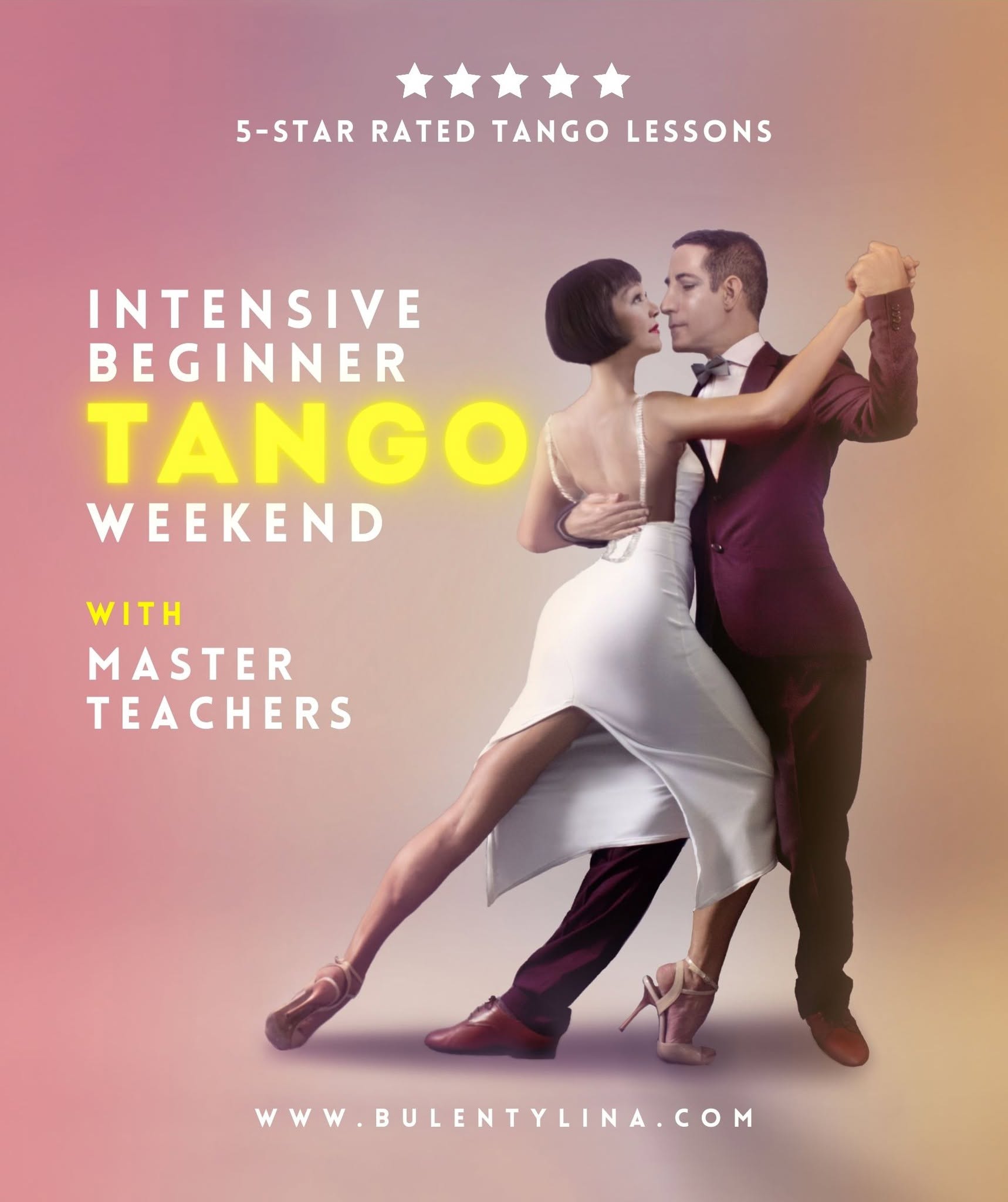 ๐ฅIntensive Beginner ๐ง๐๐ก๐๐ข Weekend Workshop (Equivalent to 6-weeks Tango Course)