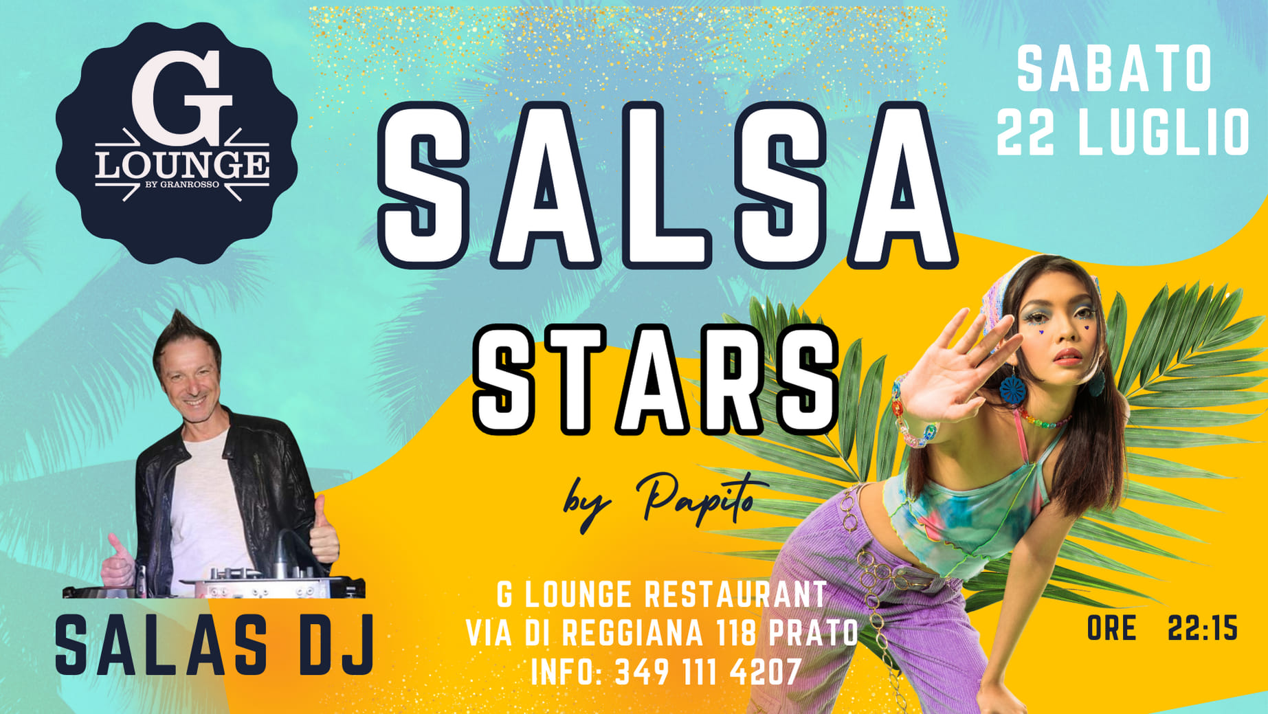 Sabato Salsa Stars a Prato