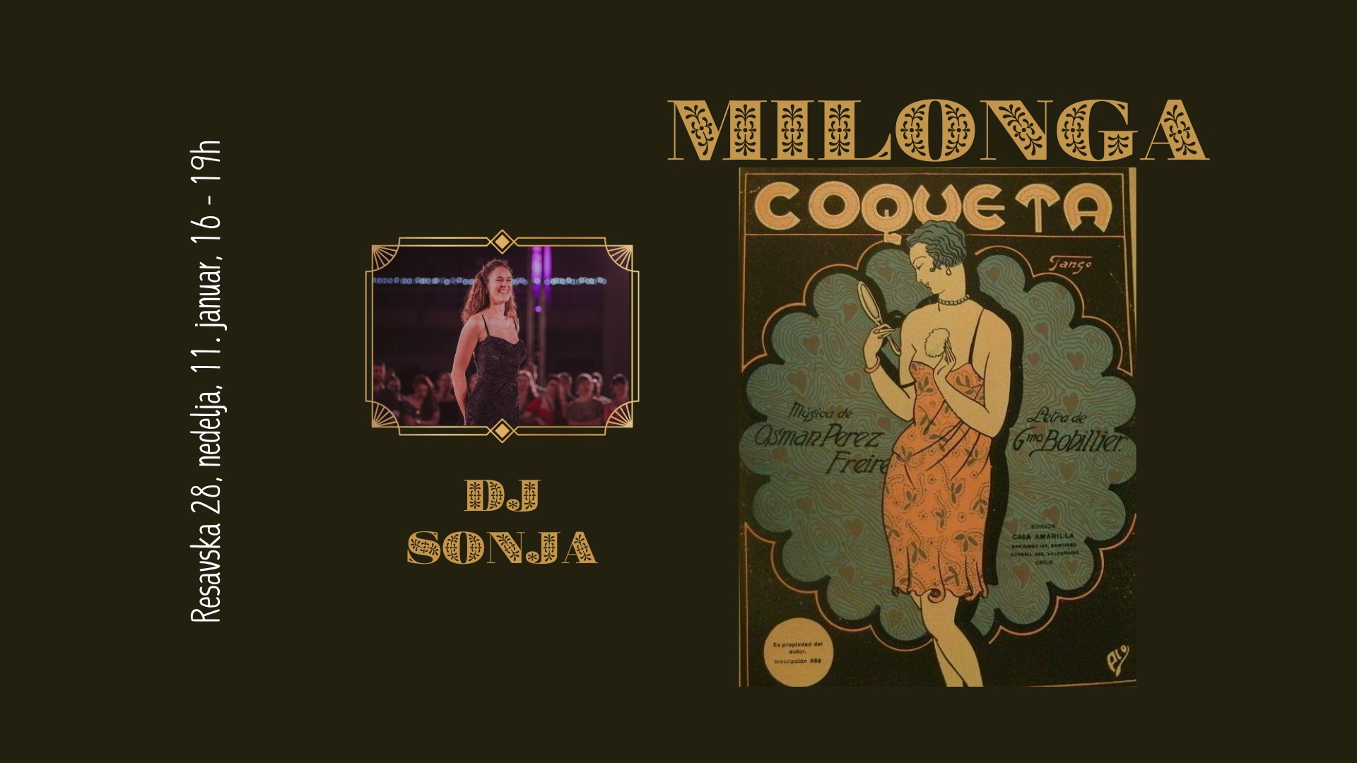 Milonga Coqueta 💃 DJ Sonja