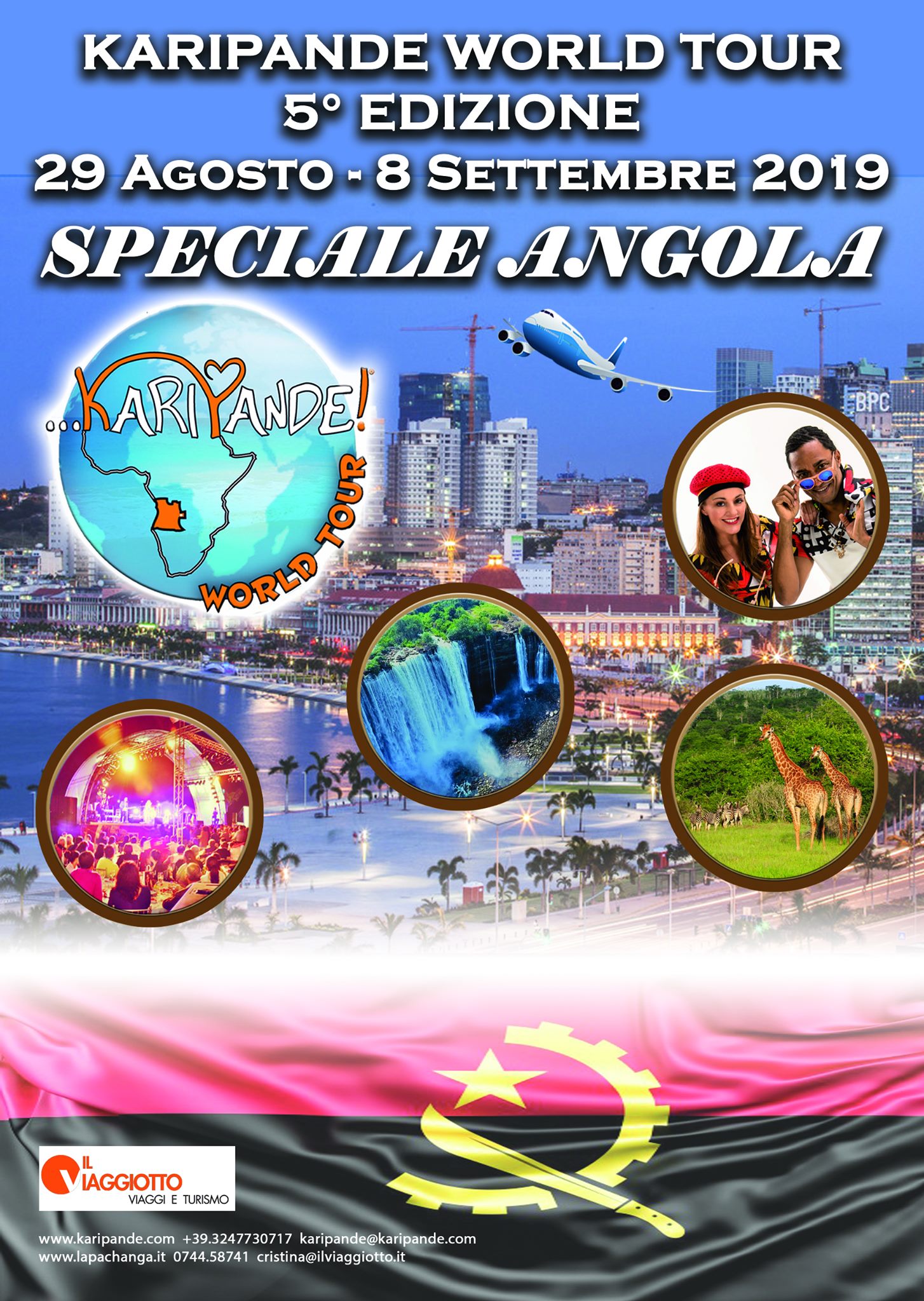 Karipande World tour 5° Edizione - Speciale Angola