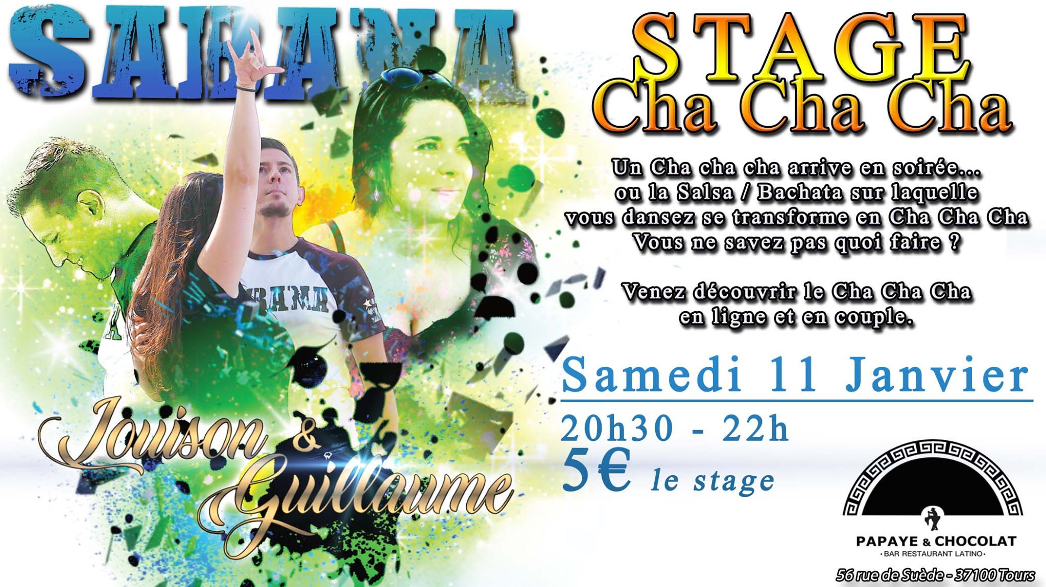 Stage de Cha Cha Cha à Papaye & Chocolat