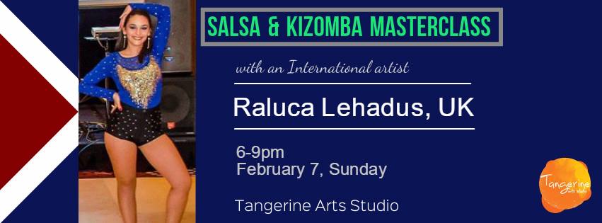 Salsa and Kizomba Masterclass with an International artist