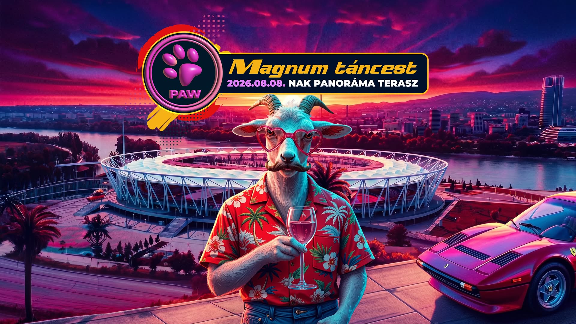 PAW Magnum táncest 8️⃣ dj, 4⃣ stílus, 3⃣ ws, hajnal 3ig @ NAK Panoráma terasz (26.08.08.)