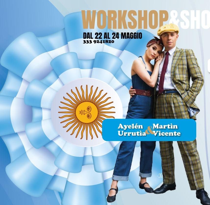 Workshop con i maestri Martín Vicente e Ayelén Urrutia