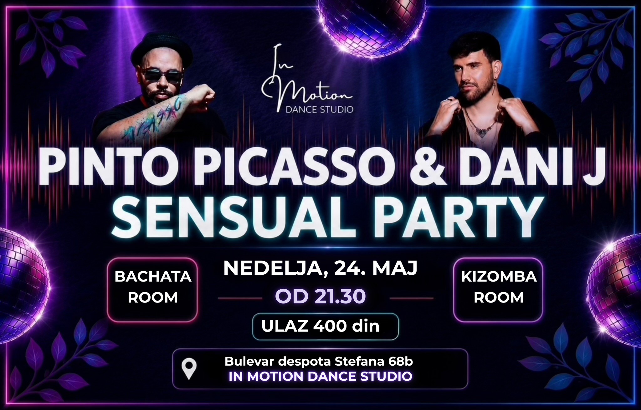 Pinto Picasso & Dani J ~ SENSUAL PARTY